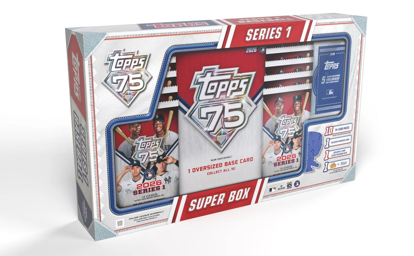 2026 Topps MLB Series 1 Baseball Trading Card Super Box