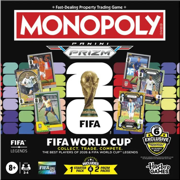 2026 Panini Prizm Soccer Monopoly Game World Cup