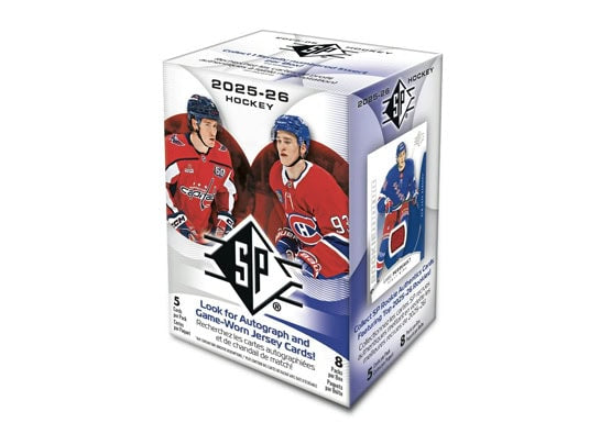 2025-26 UPPER DECK SP HOCKEY BLASTER BOX