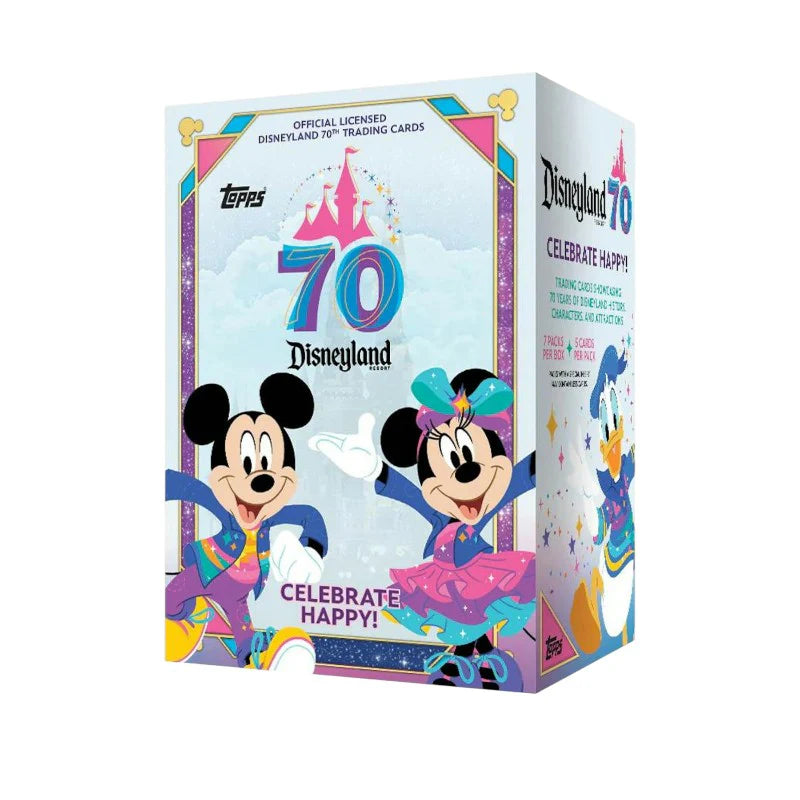 2025 TOPPS DISNEY DISNEYLAND ANNIVERSARY BLASTER BOX