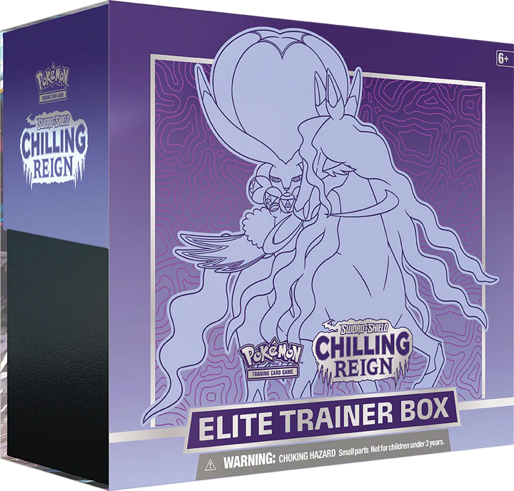 Pokemon - Chilling Reign - Elite Trainer Box - Shadow Rider Calyrex