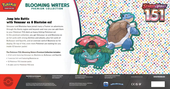 Pokemon - Scarlet and Violet - 151 - Blooming Waters Premium Collection