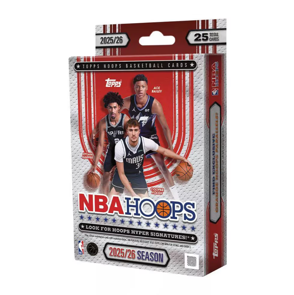 2025-26 Topps NBA Hoops Hanger Box