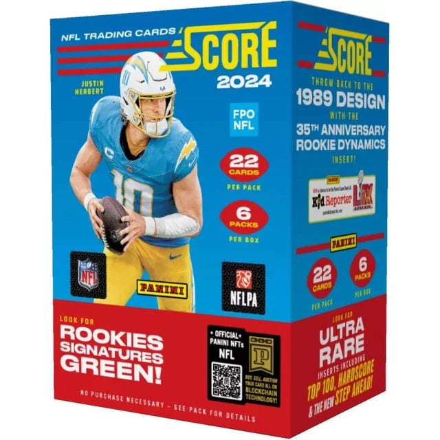 2024 Panini Score Football NFL Blaster Box