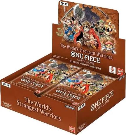 One Piece OP-17 The World's Strongest Warriors Booster Box (Pre-Order)