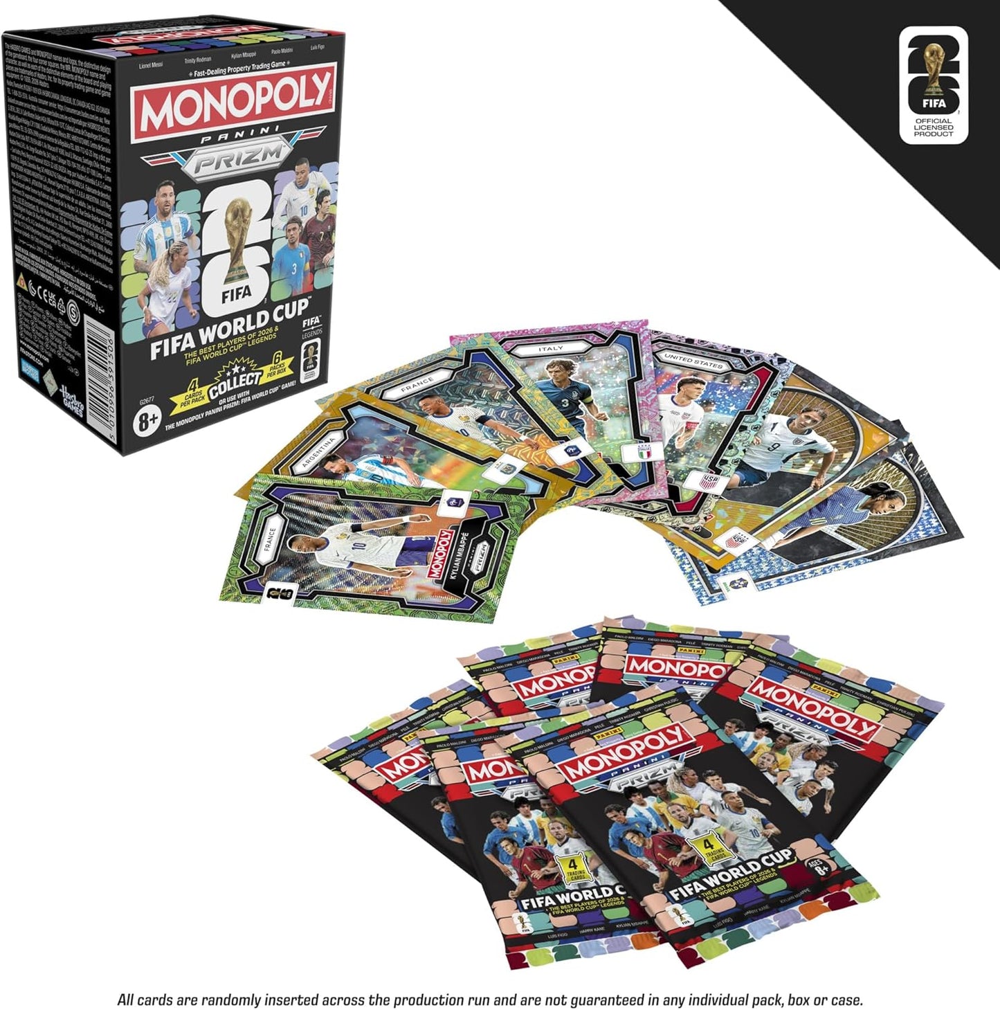 Monopoly Prizm FIFA World Cup 2026 Panini Trading Card Trading Cards - Blaster Box