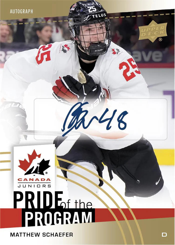 2025 Upper Deck Team Canada Juniors Hockey Blaster Box