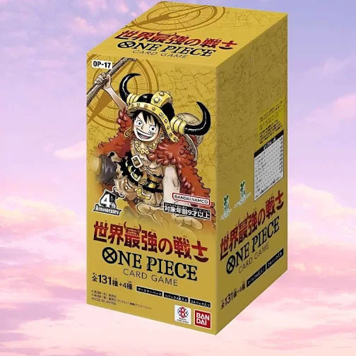 One Piece OP-17 - The World's Strongest Warriors Japanese Booster Box