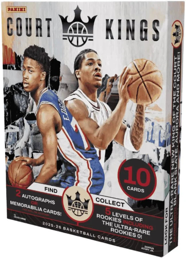 2025-26 Panini Court Kings Basketball Hobby Box