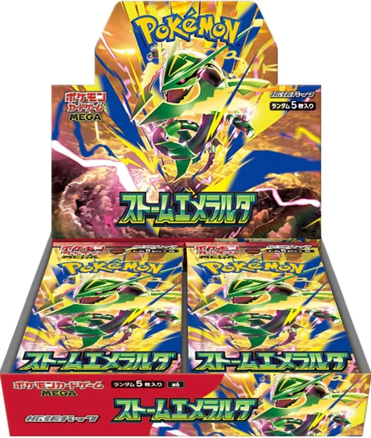 Pokemon TCG MEGA Expansion Pack Storm Emeralda