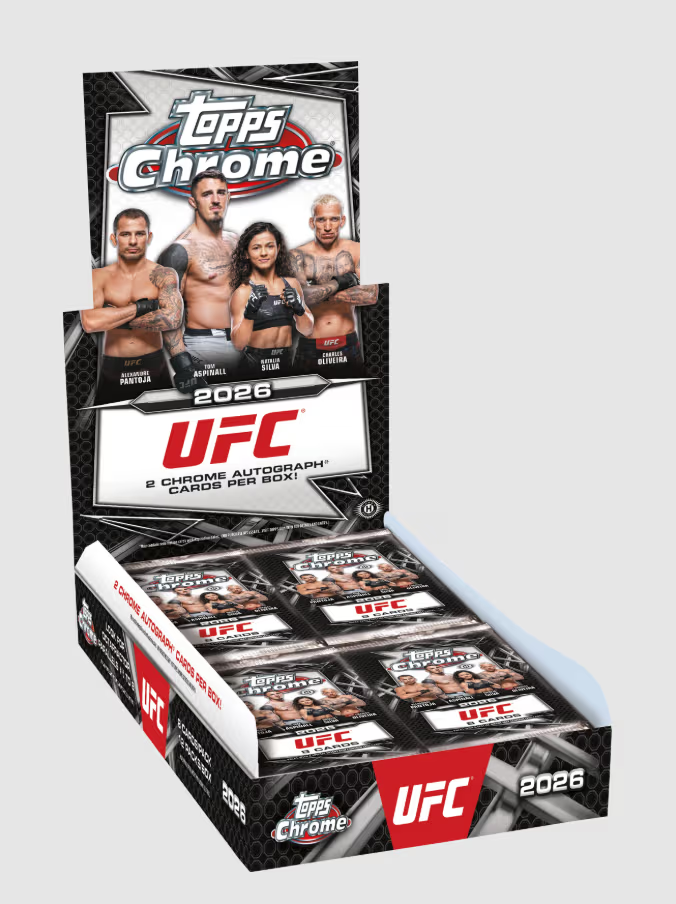 2026 Topps Chrome UFC Hobby Box