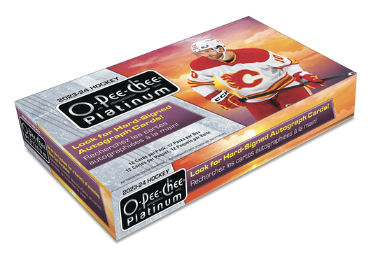 2023-24 Upper Deck O Pee Chee Platinum Hobby Box
