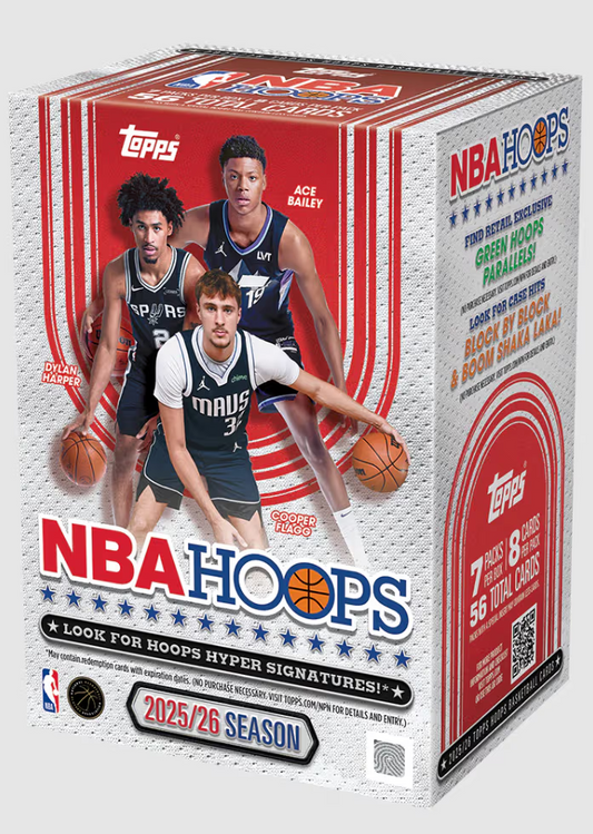2025-26 Topps NBA Hoops Blaster Box