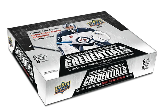 2024-25 Upper Deck Credentials Hockey Hobby Box