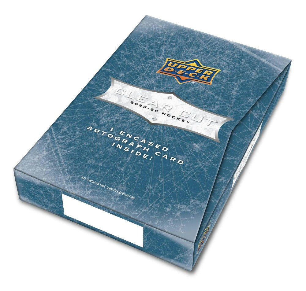 2025-26 HOCKEY UPPER DECK CLEAR CUT HOBBY BOX