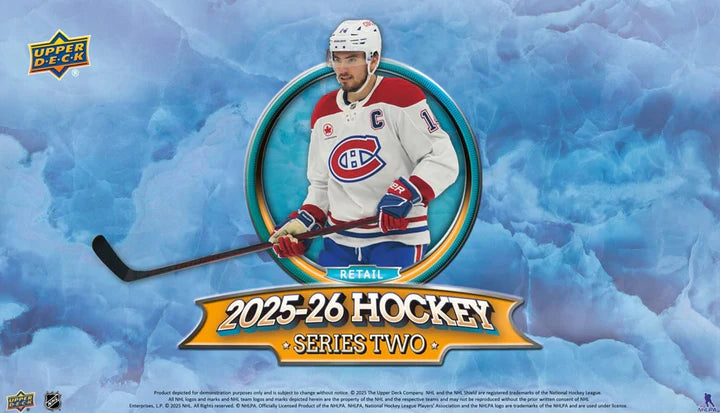 2025-26 Upper Deck Series 2 Hockey Blaster Box