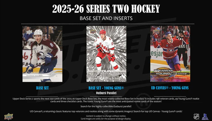 2025-26 Upper Deck Series 2 Hockey Blaster Box