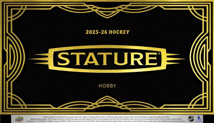 2025-26 Upper Deck Stature Hockey Hobby Box