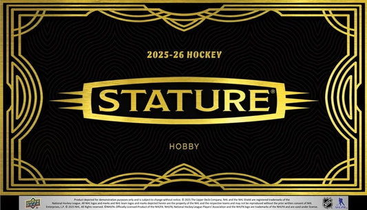 2025-26 Upper Deck Stature Hockey Hobby Box