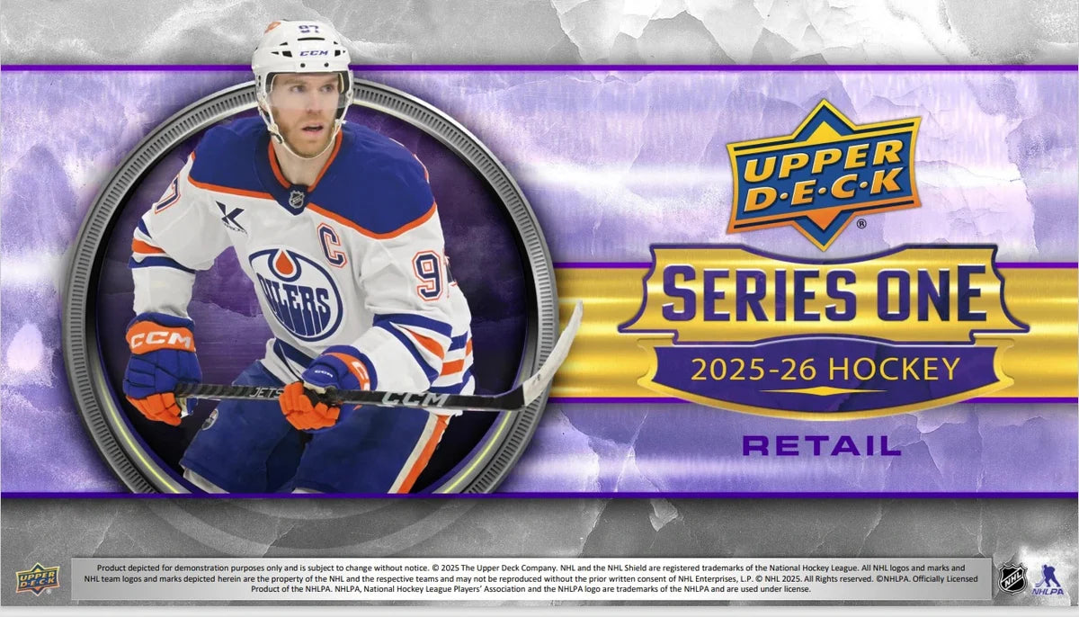 2025-26 Upper Deck Series 1 Hockey Tin