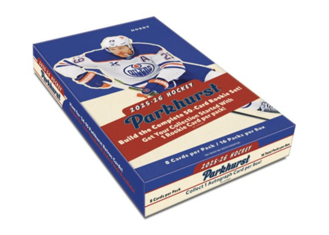 2025-26 Upper Deck Parkhurst Hockey Hobby Box