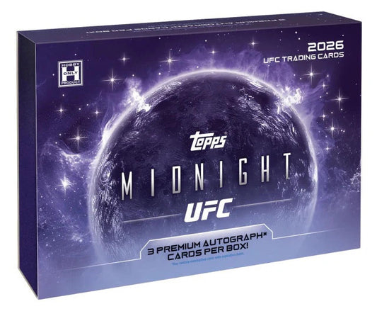 2026 Topps Midnight UFC Hobby Box