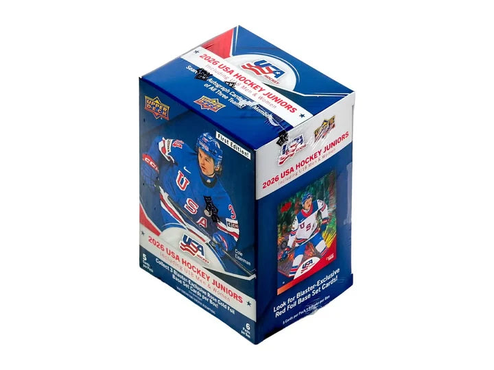 2026 Upper Deck Team USA Juniors Hockey Blaster Box