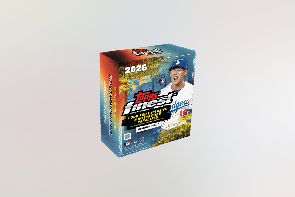 2026 Topps Finest Baseball Mega Box