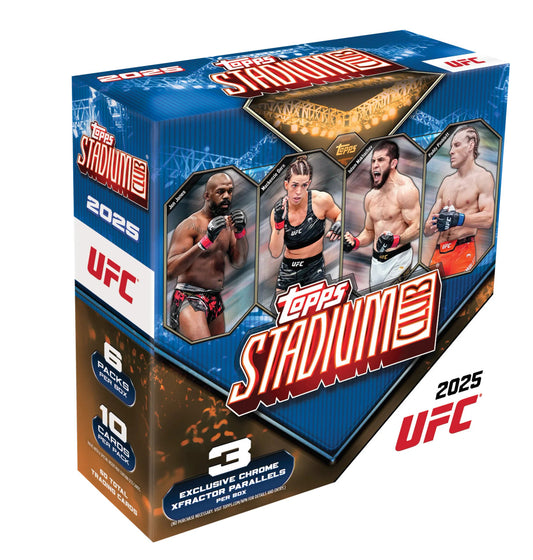 2025 Topps Stadium Club UFC Mega Box Stock