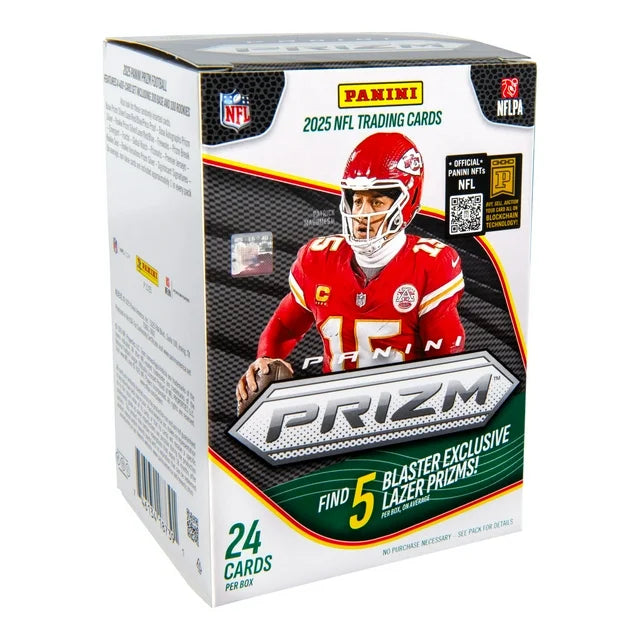 2025 Panini Prizm Football Trading Cards Blaster Box