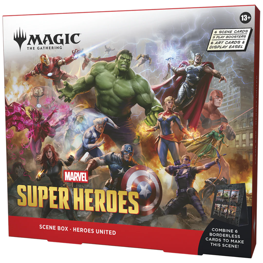 Magic: the Gathering - Marvel Super Heroes - Scene Box - Heroes United