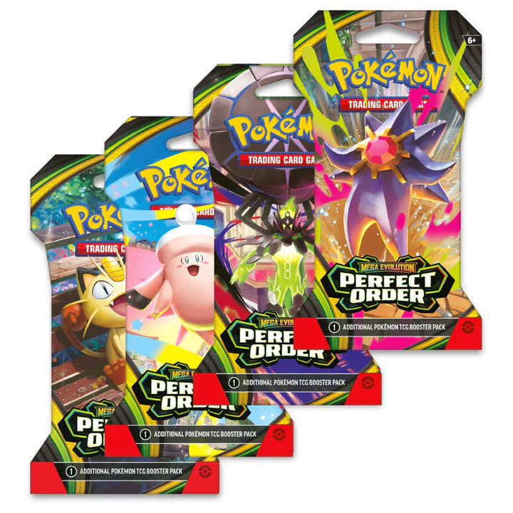 Pokemon Mega Evolution Perfect Order Sleeved Booster Pack