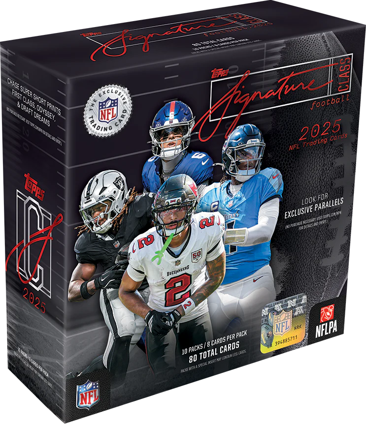 2025 Topps Signature Class Football - Mega Box
