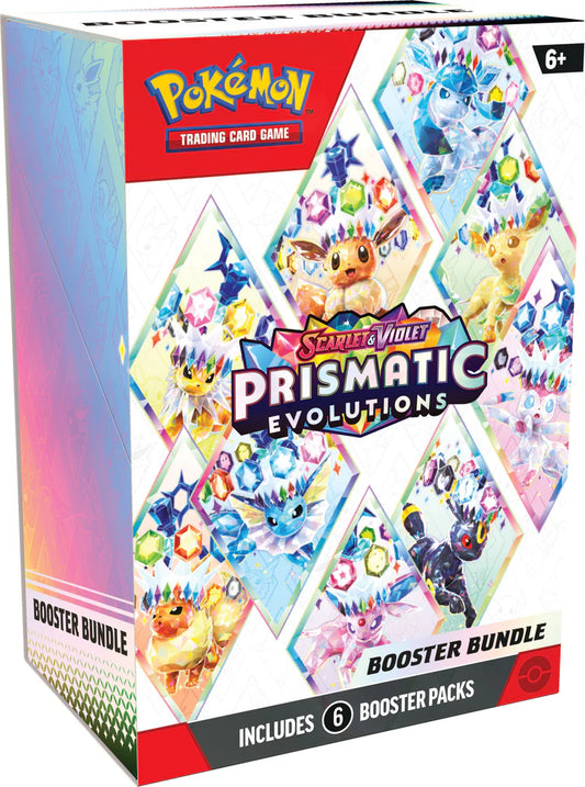 Pokemon - Scarlet and Violet - Prismatic Evolutions - Booster Bundle  Pokemon