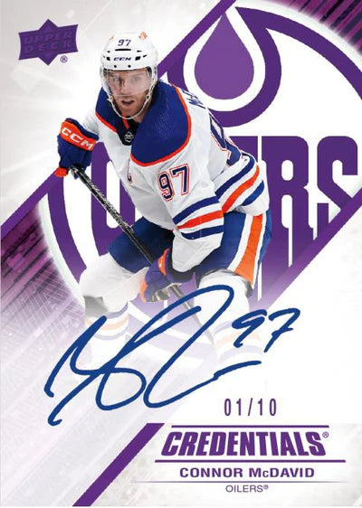 2024-25 Upper Deck Credentials Hockey Hobby Box