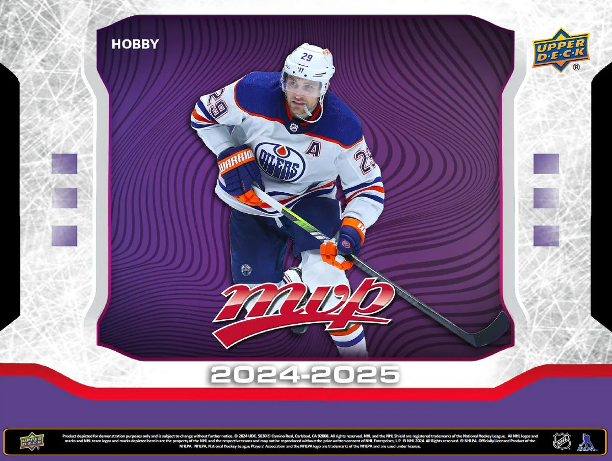 2024-25 Upper Deck MVP Hockey Hobby Box
