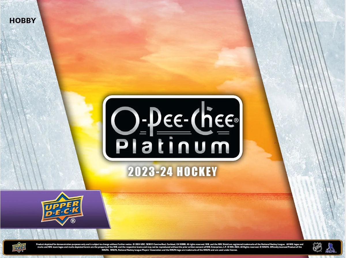 2023-24 Upper Deck O Pee Chee Platinum Hobby Box