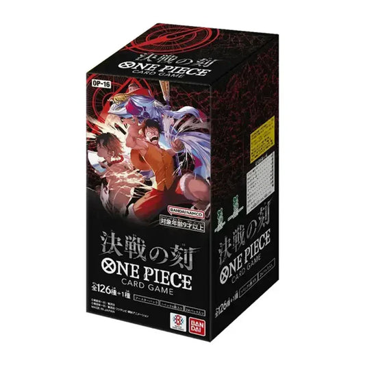 One Piece Card Game - OP16 The Time of Battle Japanese Booster Box