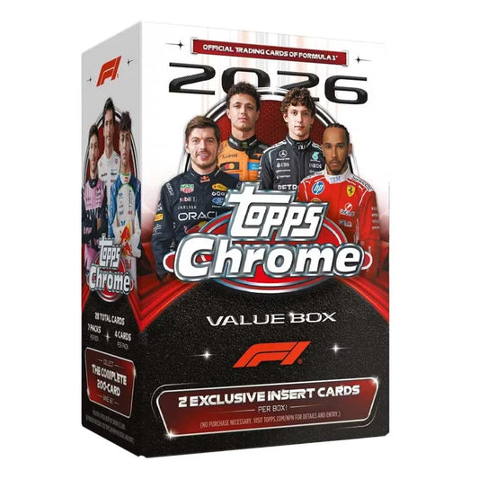2026 Topps Chrome F1 Formula 1 Blaster Box