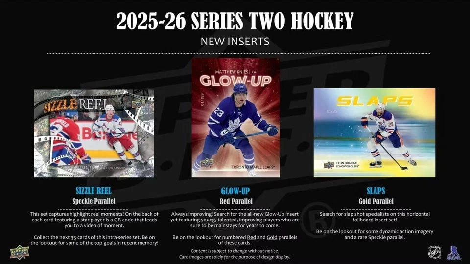 2025-26 Upper Deck Series 2 Hockey Hobby Box