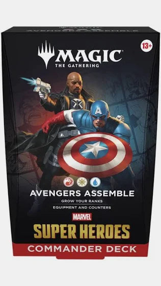 Magic Marvel Super Heroes Avengers Assemble Commander Deck