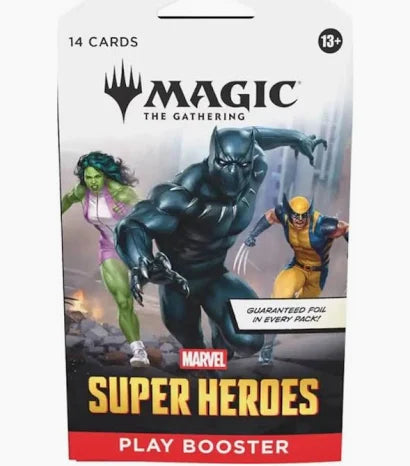 Magic: The Gathering Marvel Super Heroes Play Booster Sleeved Pack