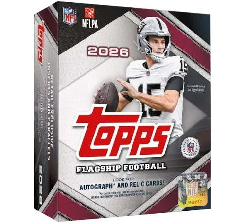 2026 Topps Flagship Football Mega Box