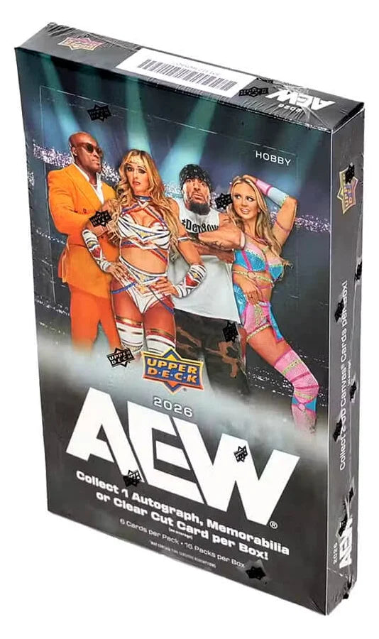 2026 Upper Deck AEW All Elite Wrestling Hobby Box