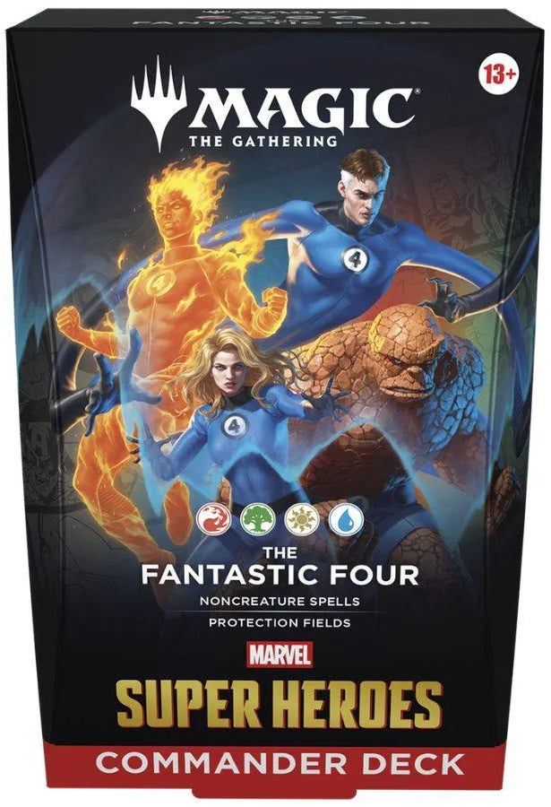 Magic Marvel Super Heroes Fantastic Four Commander Deck