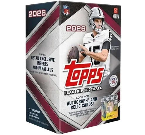 2026 Topps Flagship Football Value Blaster Box