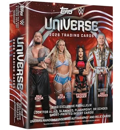 TOPPS 2026 WWE UNIVERSE